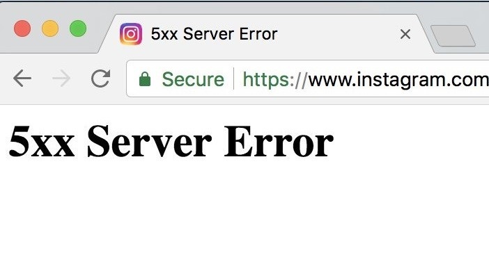 server error (5xx)