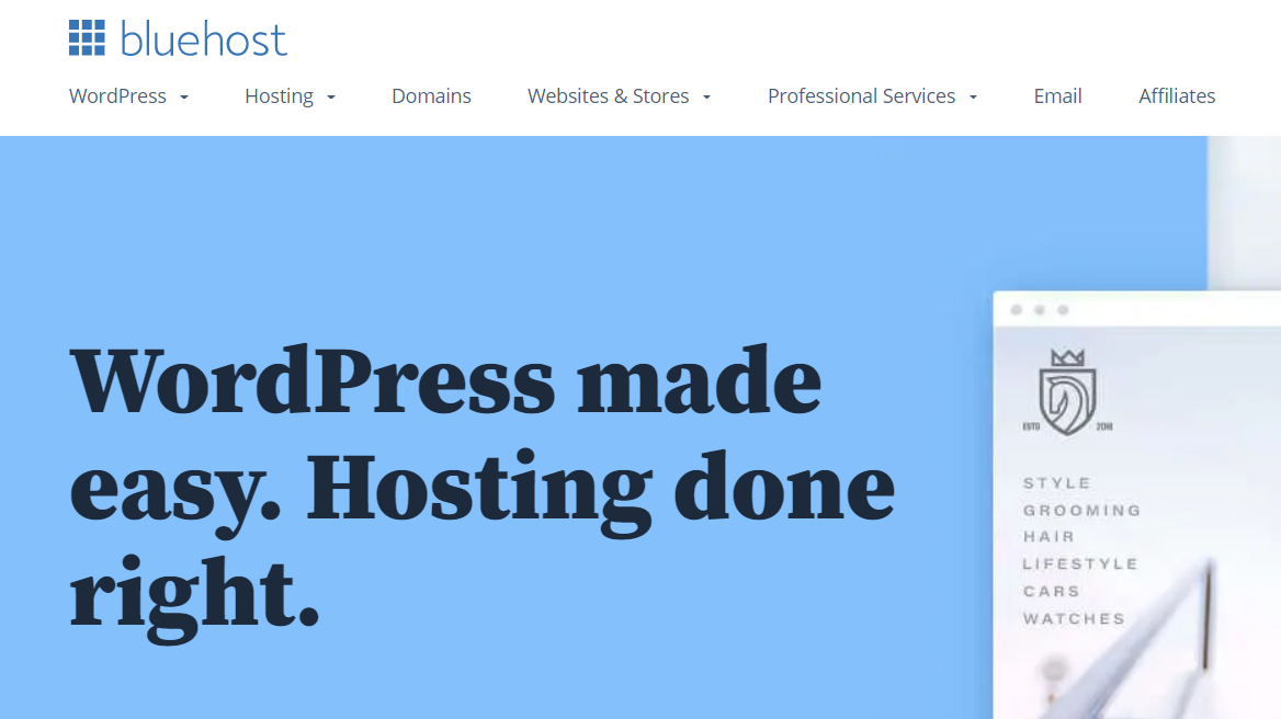 best WordPress hosting conversion  